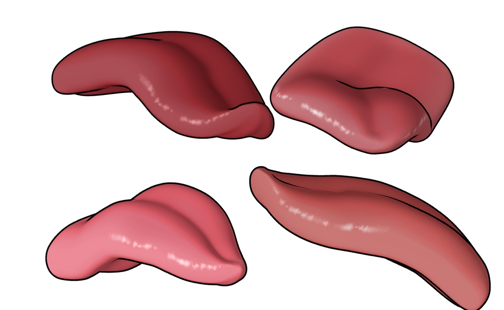 3D Tongue - 3D舌