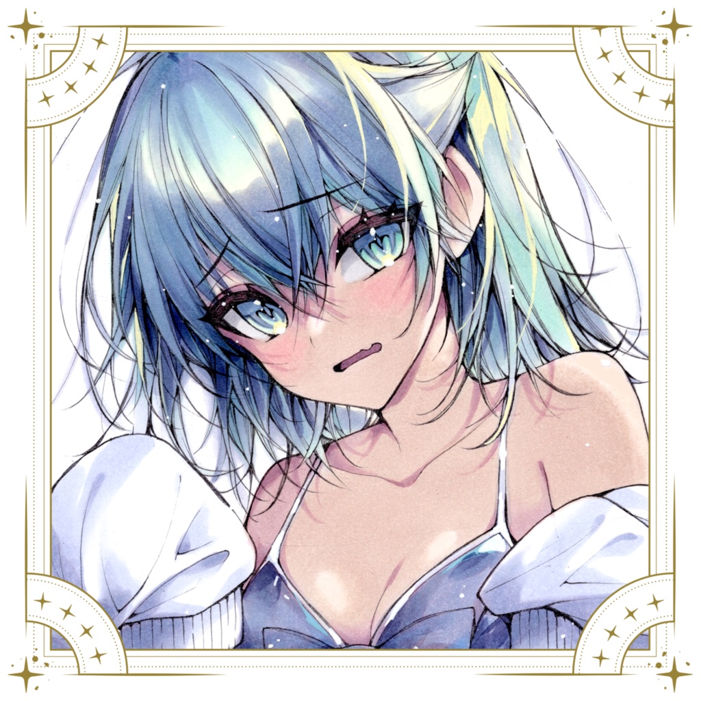 C108新刊アナログオリジナルフルカラーイラスト集【ajesta】