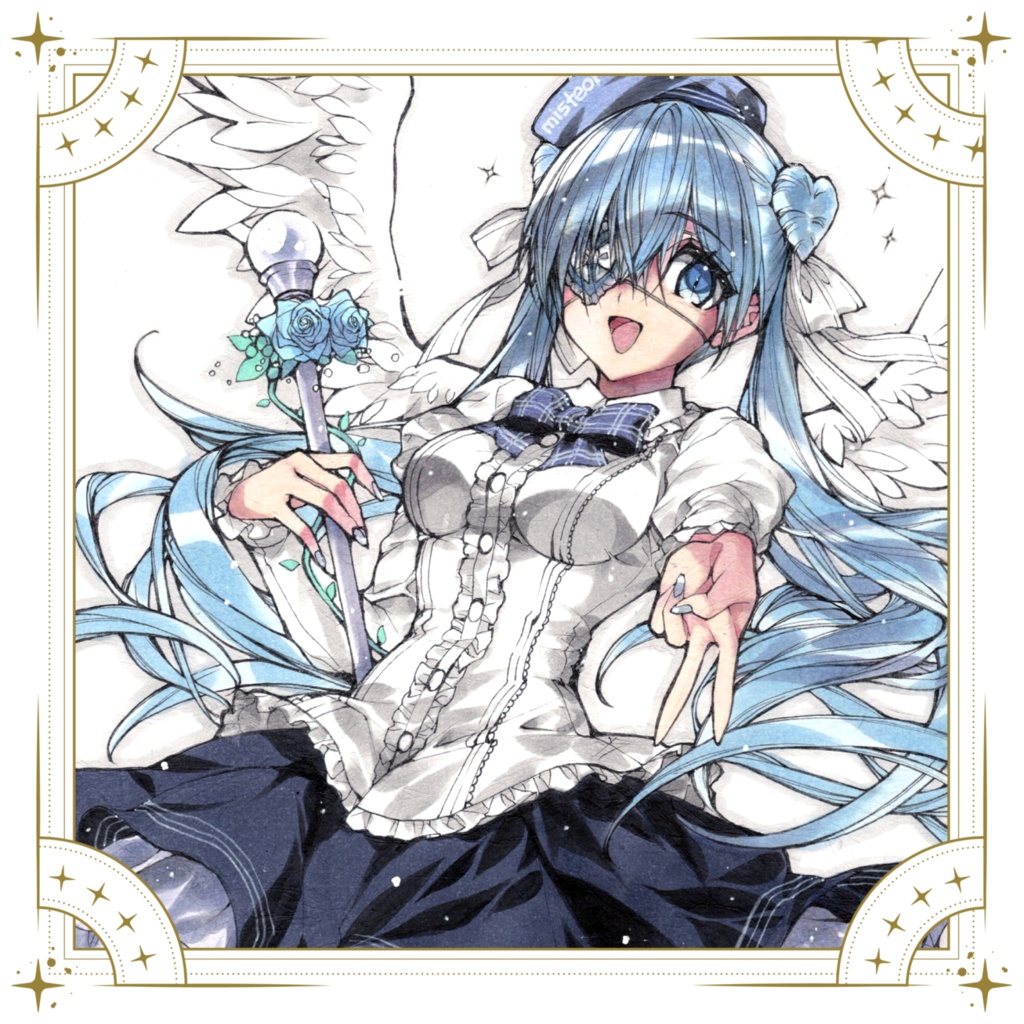 C108新刊アナログオリジナルフルカラーイラスト集【ajesta】