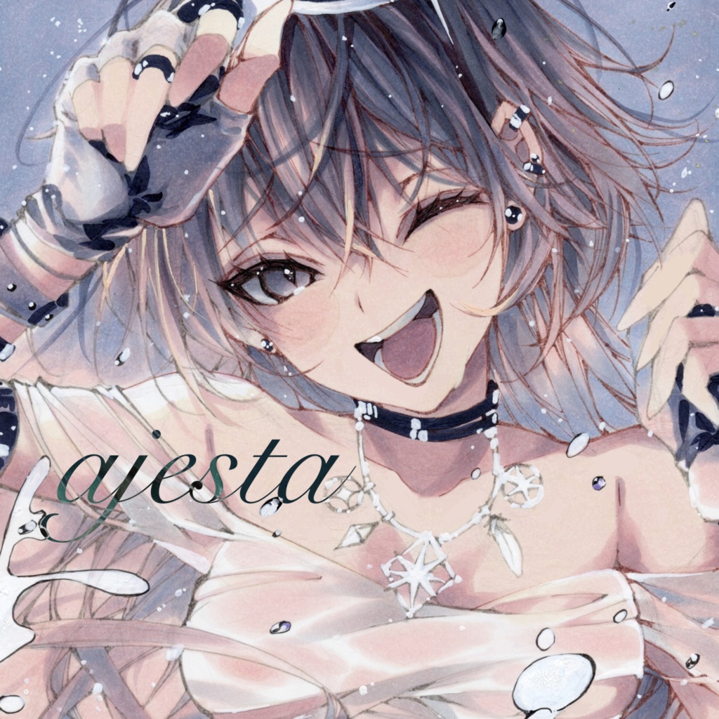 C108新刊アナログオリジナルフルカラーイラスト集【ajesta】