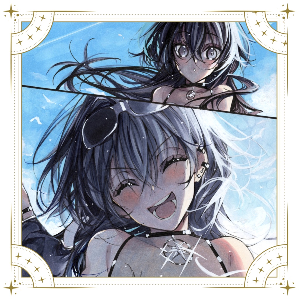 C108新刊アナログオリジナルフルカラーイラスト集【ajesta】