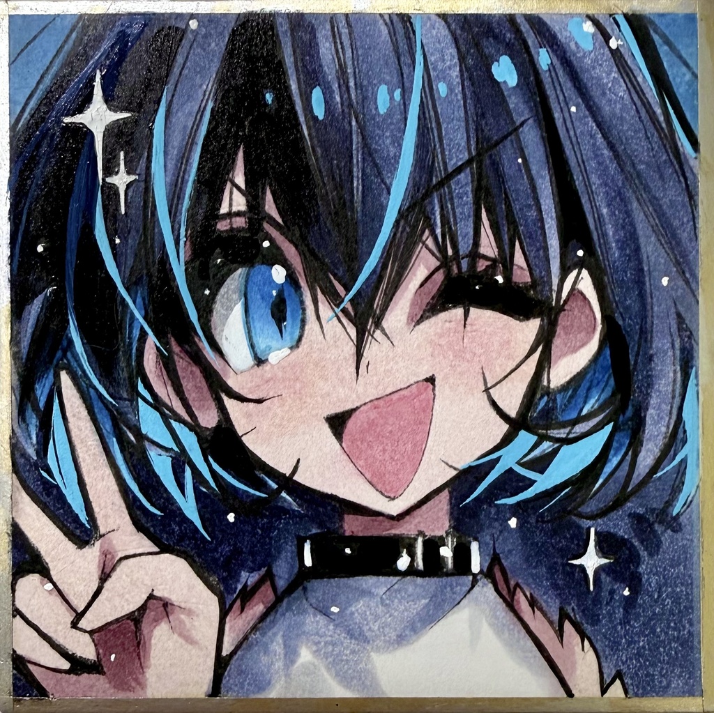 オリジナル豆色紙