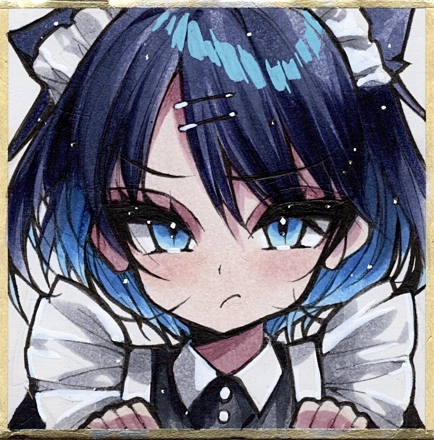 オリジナル豆色紙
