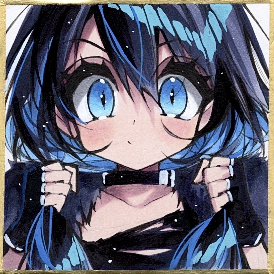 オリジナル豆色紙