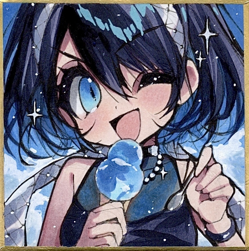 オリジナル豆色紙