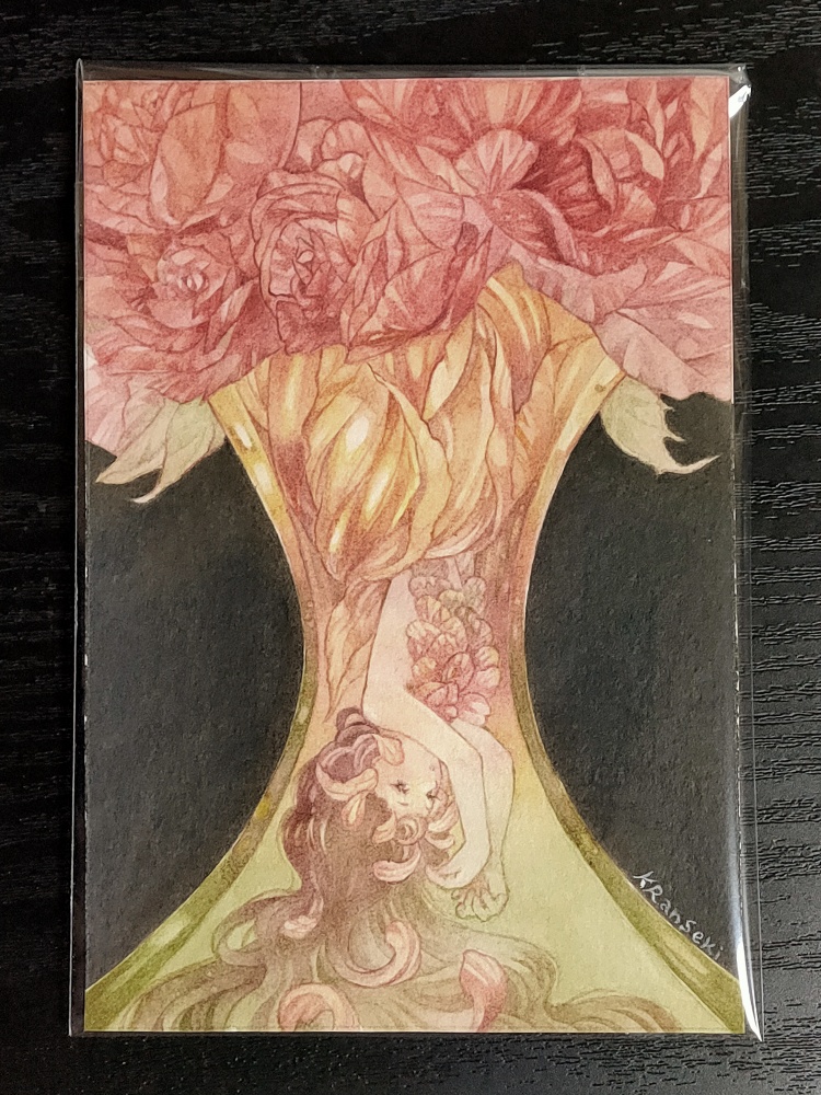 【原画】「夜、想う」【宅急便コンパクト】