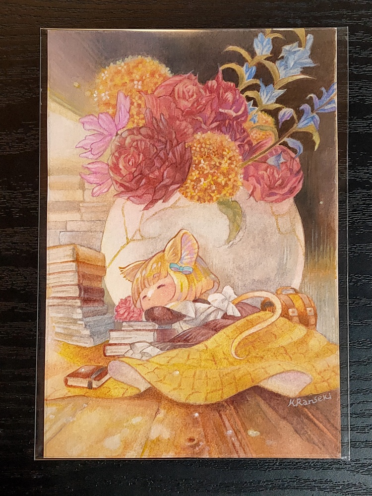 【原画 】「時は移ろう」【宅急便コンパクト】