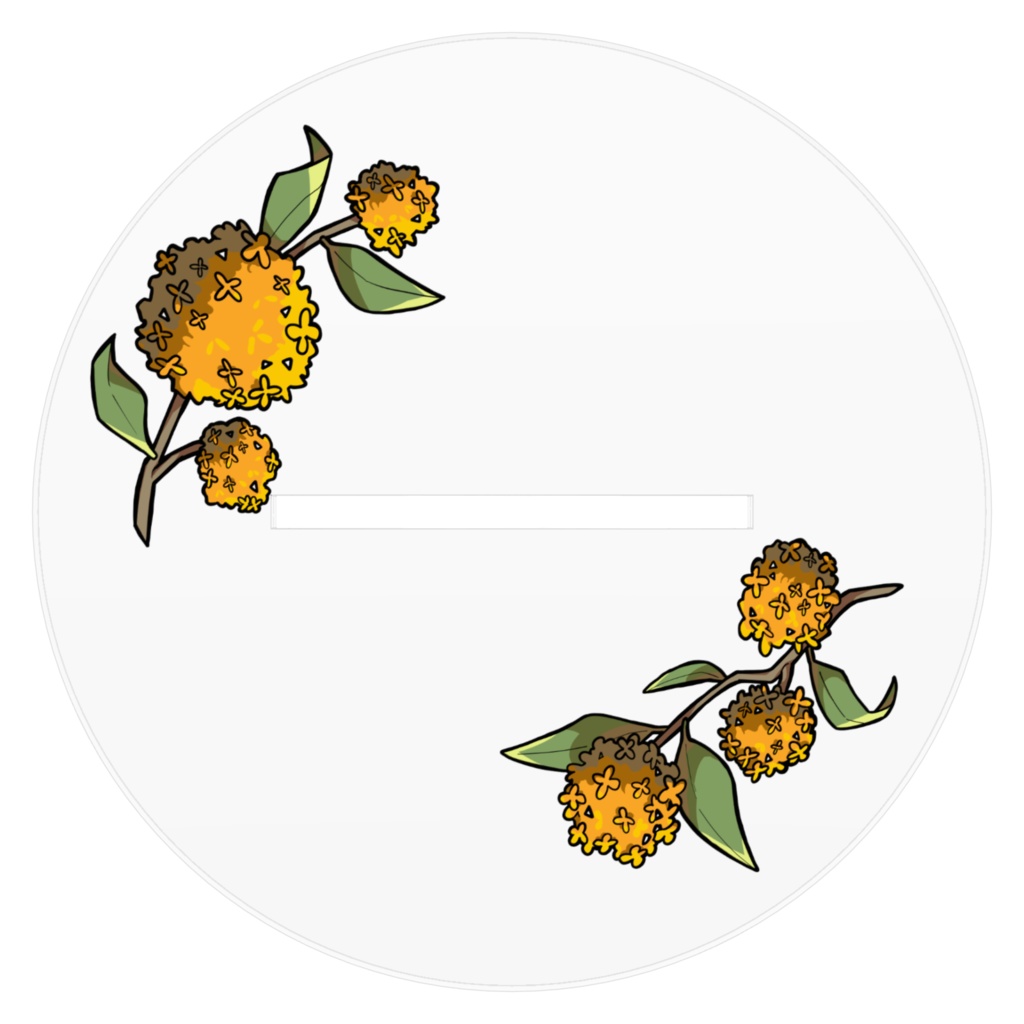 【三周年!】額縁アクスタ(背景透過版)【稔堂しこん / Vtuber】