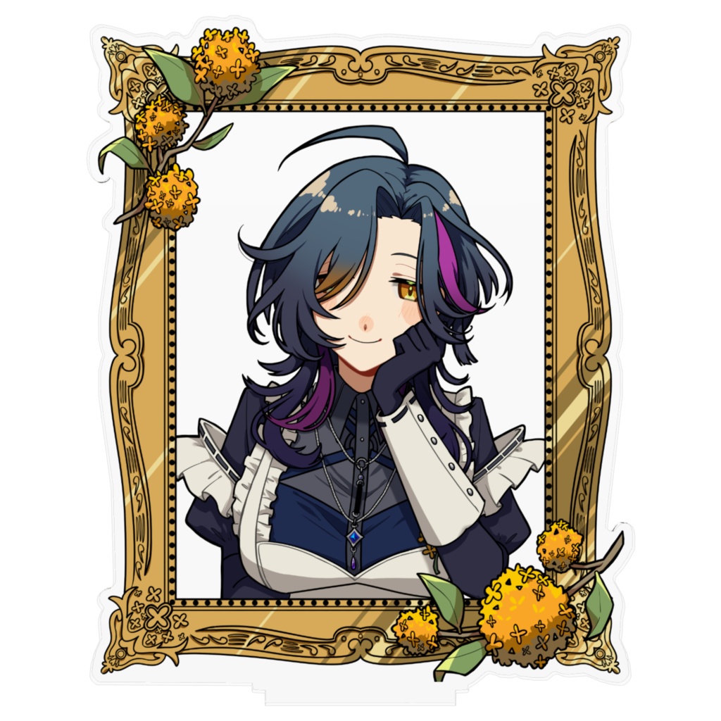 【三周年!】額縁アクスタ(背景透過版)【稔堂しこん / Vtuber】