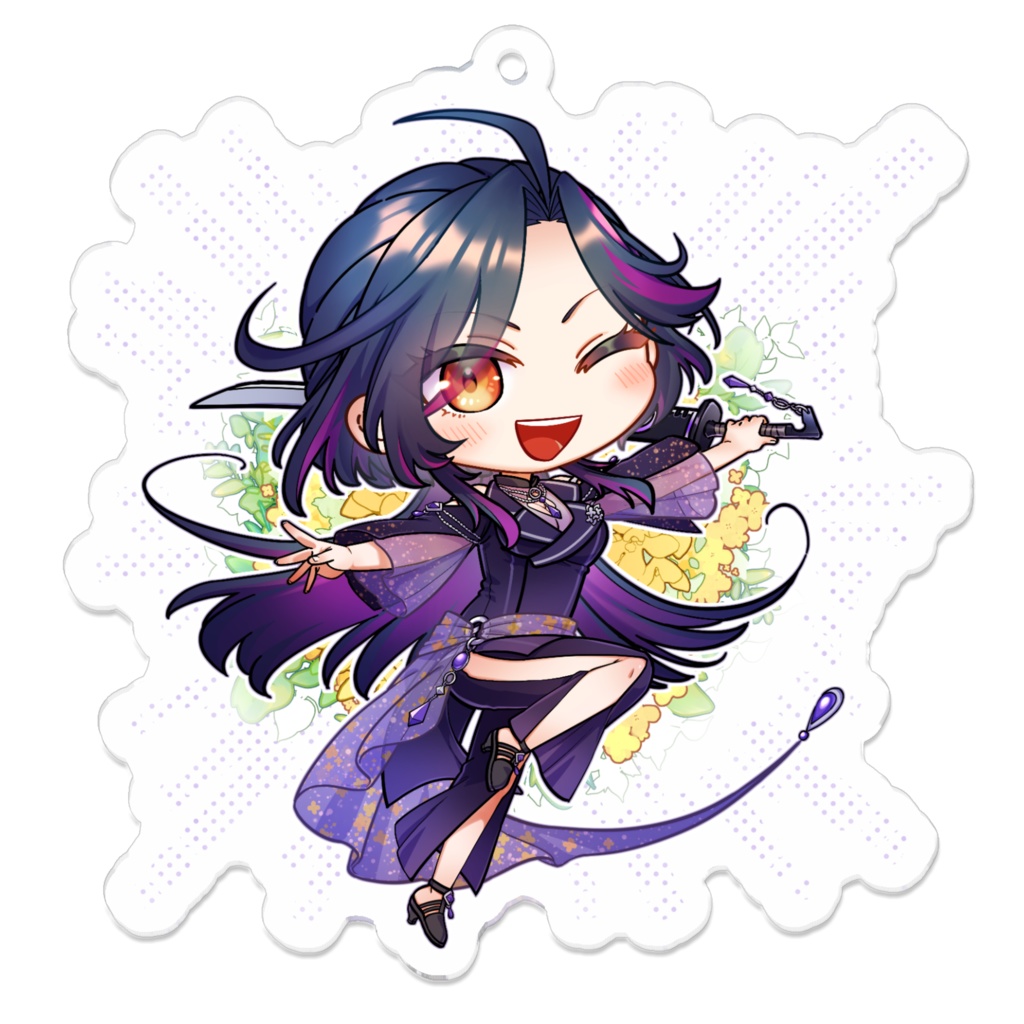 【3D化記念】3D衣装ミニキャラアクキー【装飾あり】