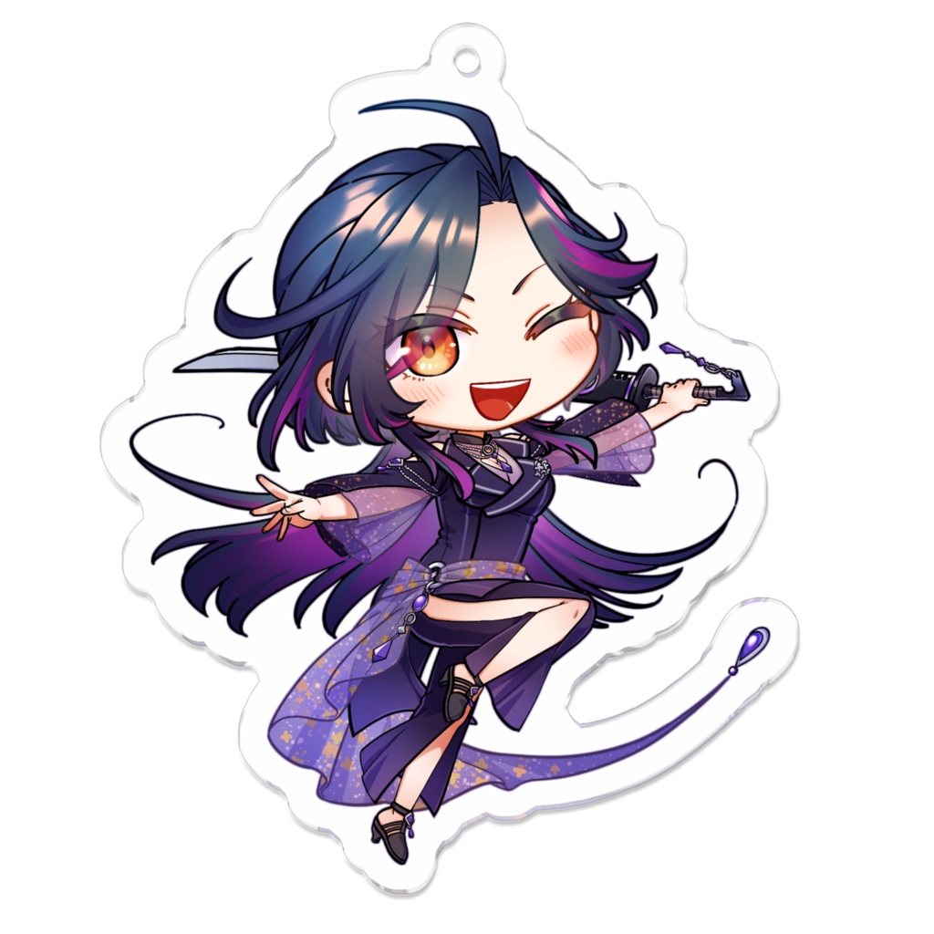 【3D化記念】3D衣装ミニキャラアクキー