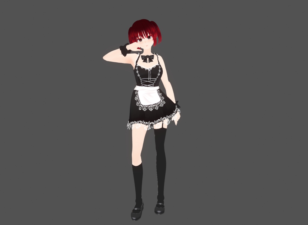 【Vroid】メイド服 ~ Maid dress
