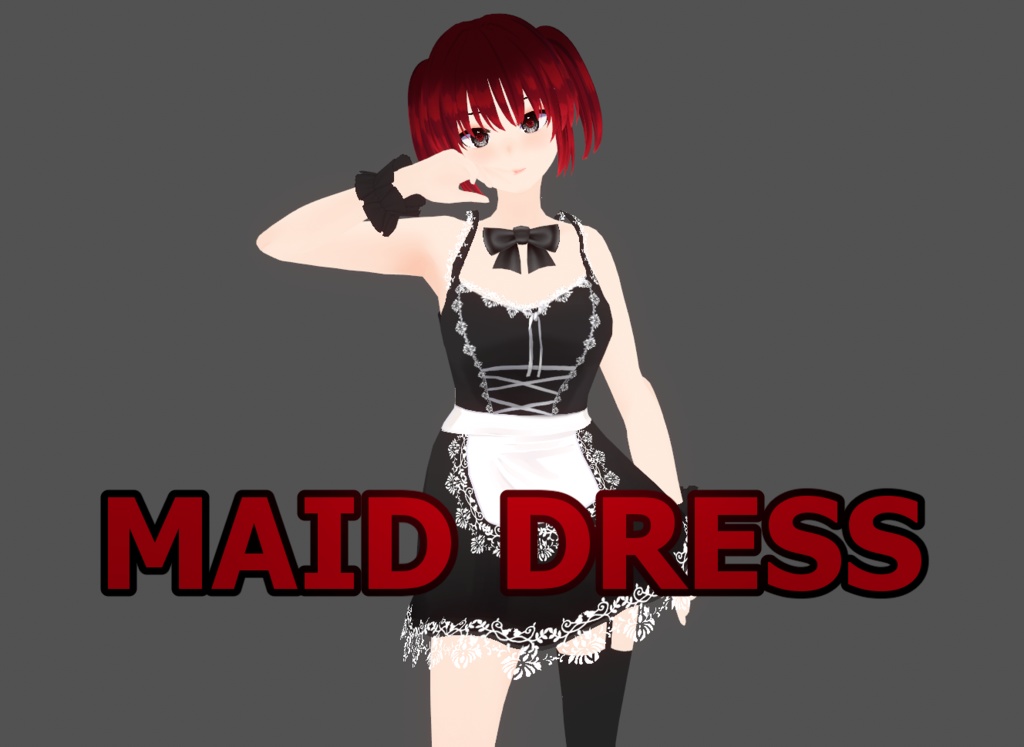 【Vroid】メイド服 ~ Maid dress