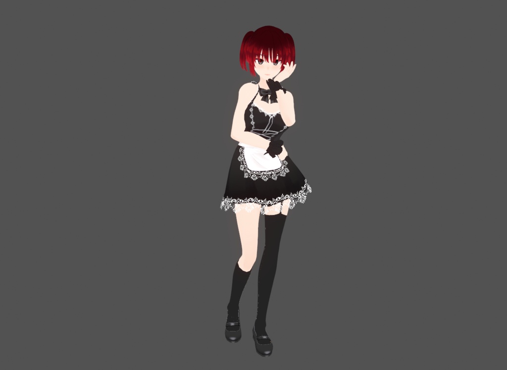 【Vroid】メイド服 ~ Maid dress