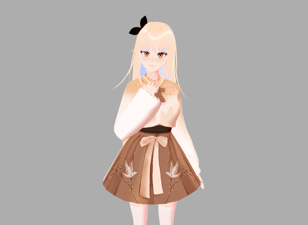 【Vroid】きれいなドレス ~ Cute dress