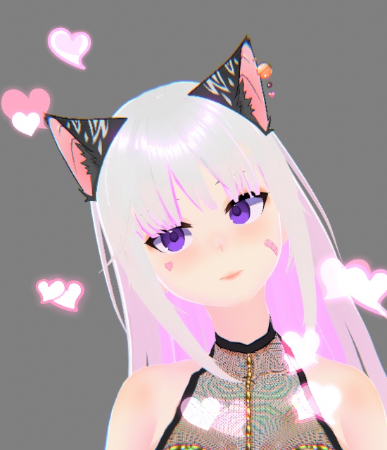 PNG Cat ears V2