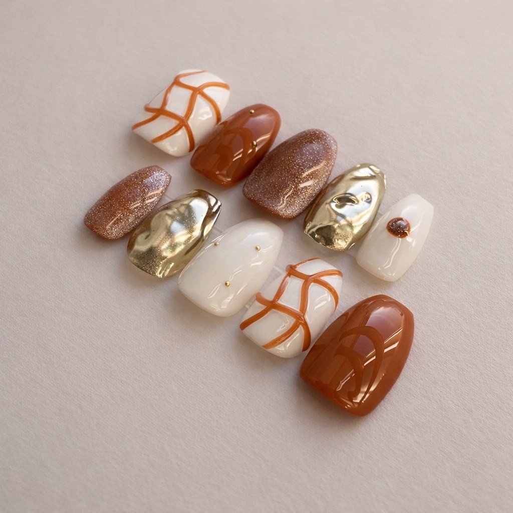 92 現品 サイズオーダー ネイルチップ ニュアンスネイル うねうねネイル ミラーネイル マグネットネイル うるマグネイル 人気ネイル 流行りネイル 大人ネイル