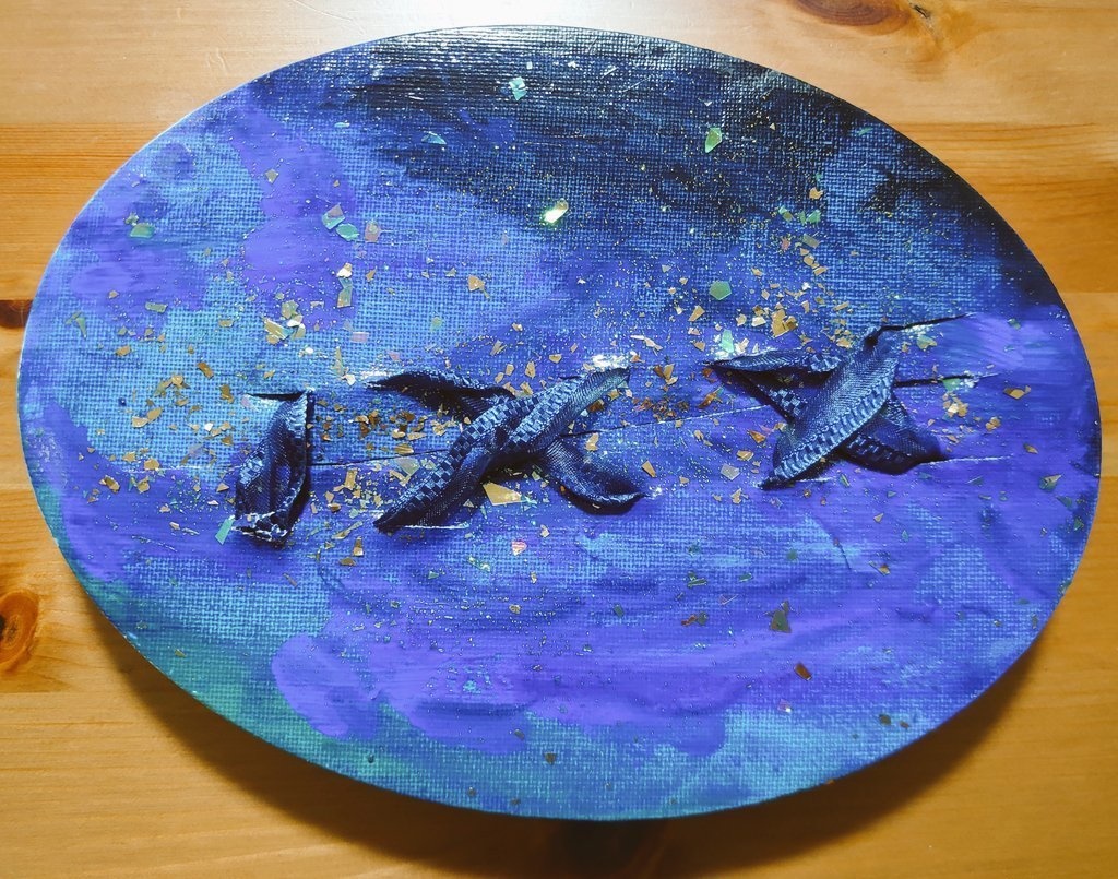 【原画】「目に焼き付く」(2枚1組)