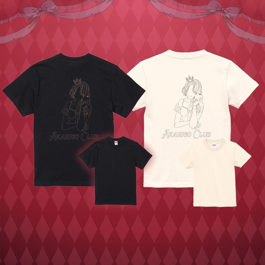 【他のグッズと同封不可】バックプリントTシャツ