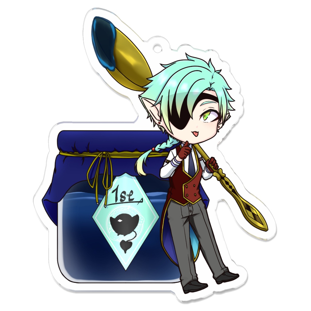 1.5anniversary アクリルキーホルダー