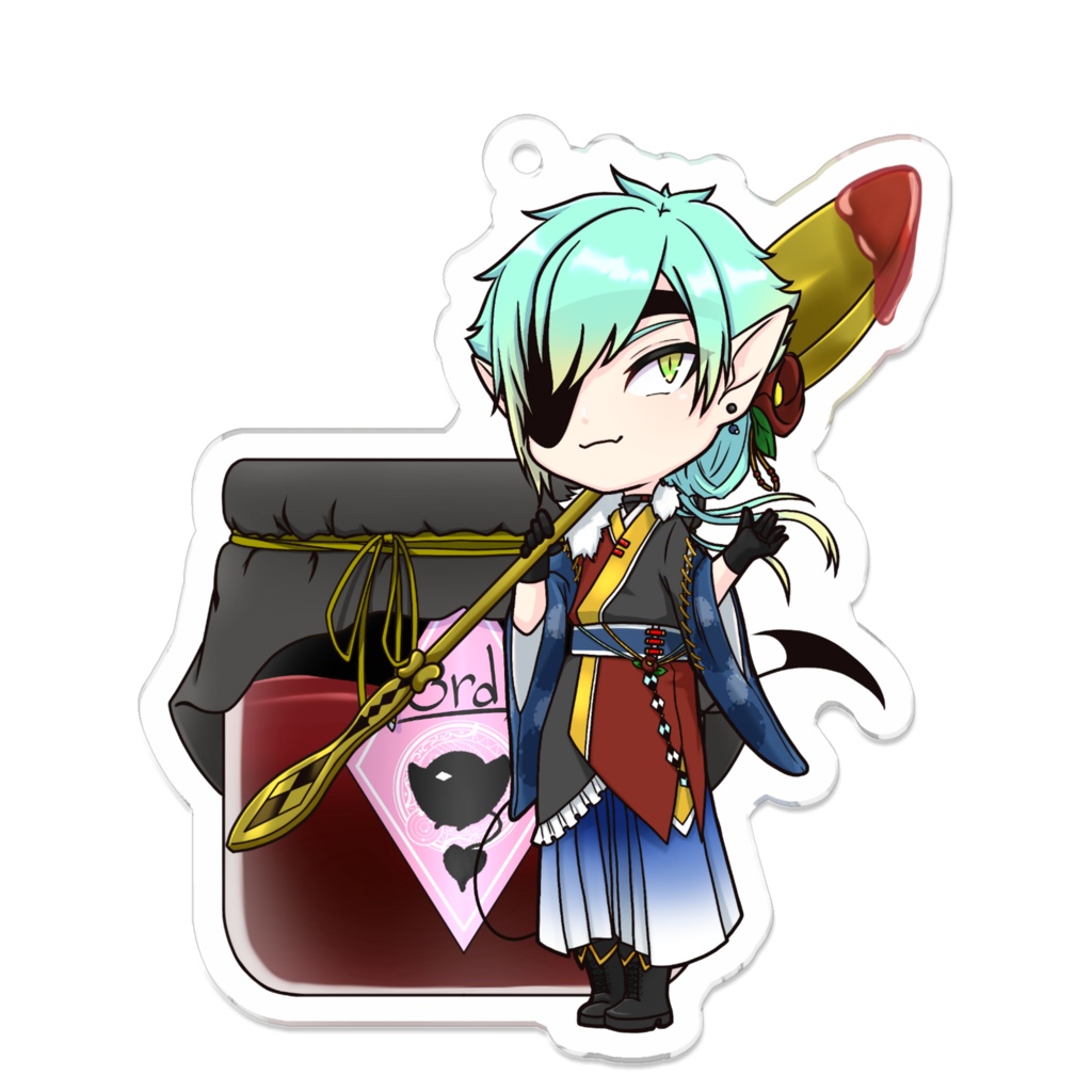 3.5anniversary アクリルキーホルダー