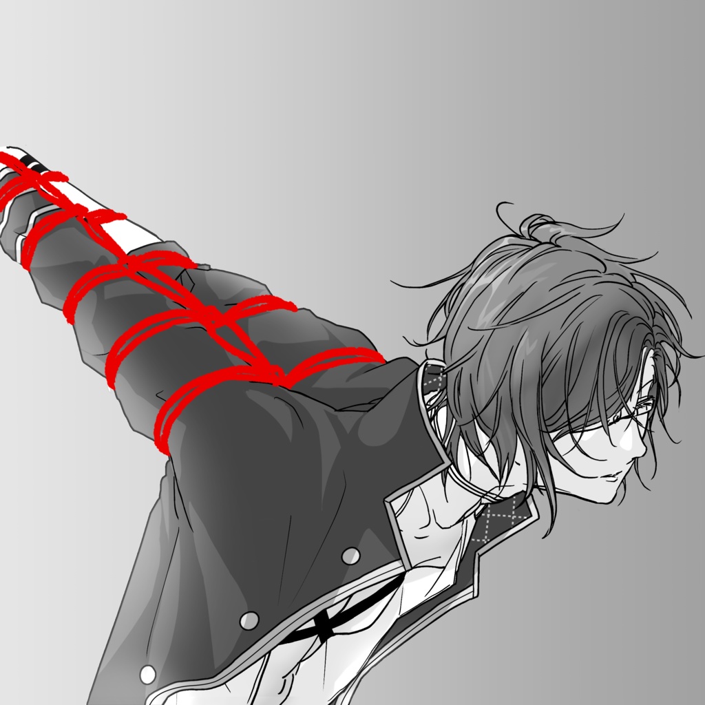 【明石国行緊縛イラスト集】想ひほだし (おまけ:ポストカード+小説コピー本 付き)