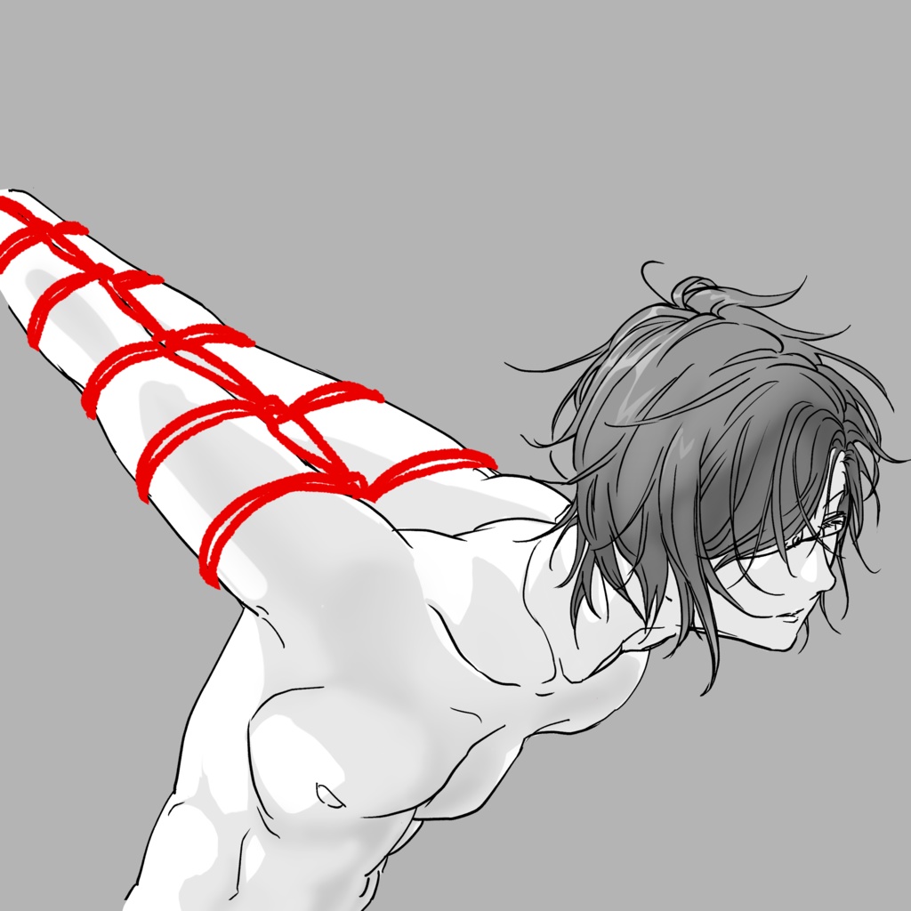 【明石国行緊縛イラスト集】想ひほだし (おまけ:ポストカード+小説コピー本 付き)