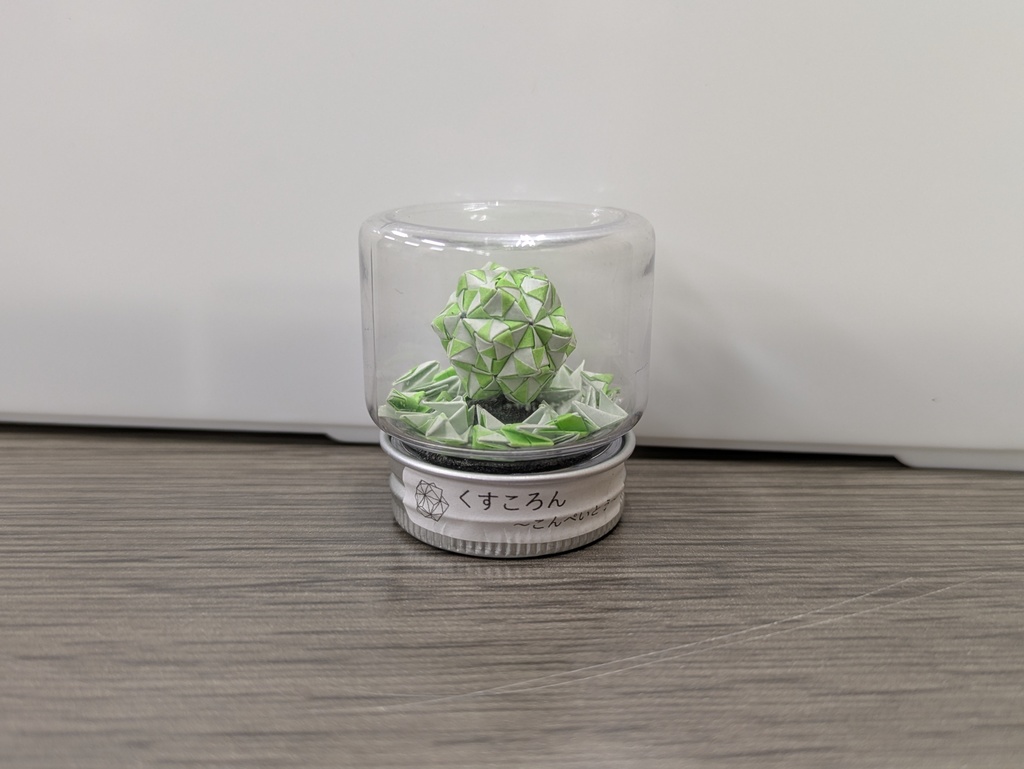 折り紙アクセサリー「くすころん」ver.1"金平糖"