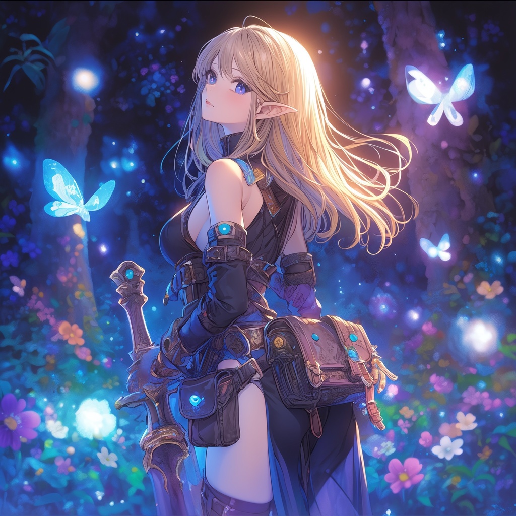 エルフの少女が誘う幻想の世界へ