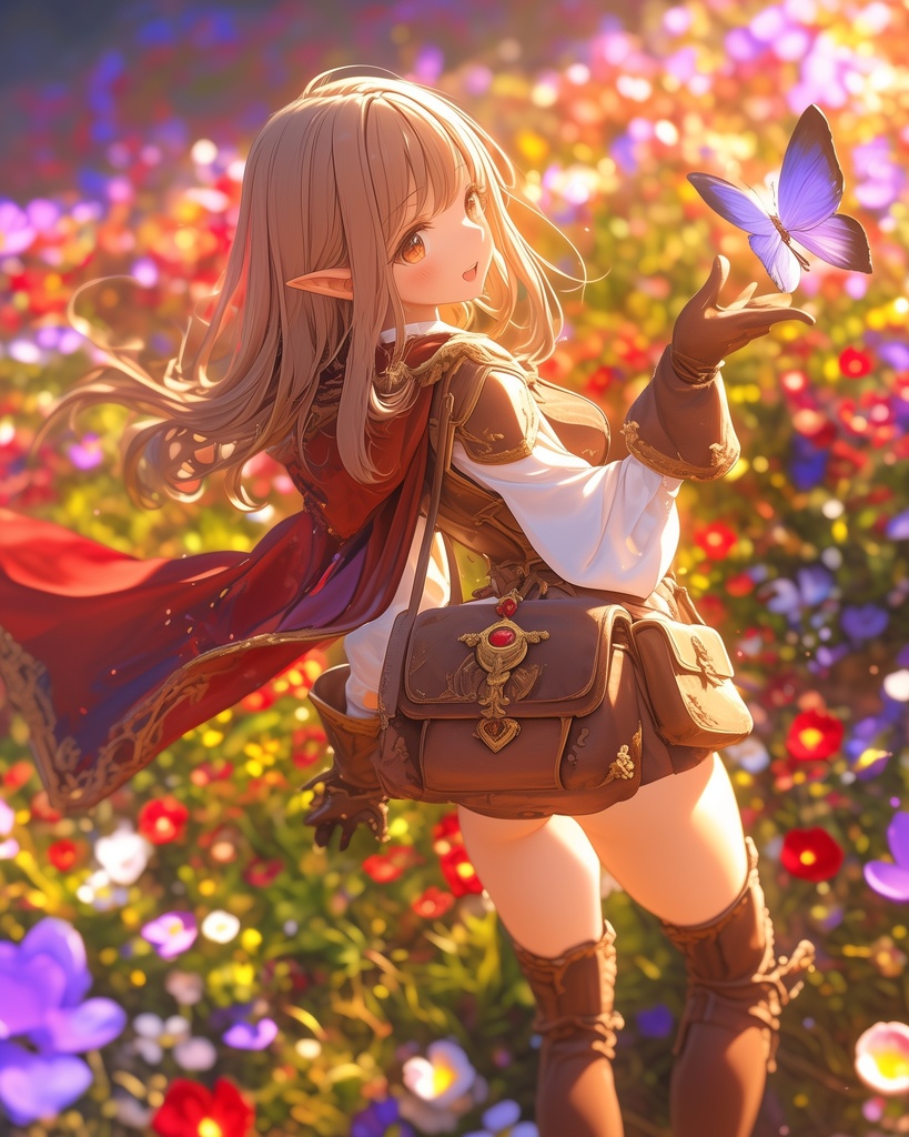 エルフの少女が誘う幻想の世界へ