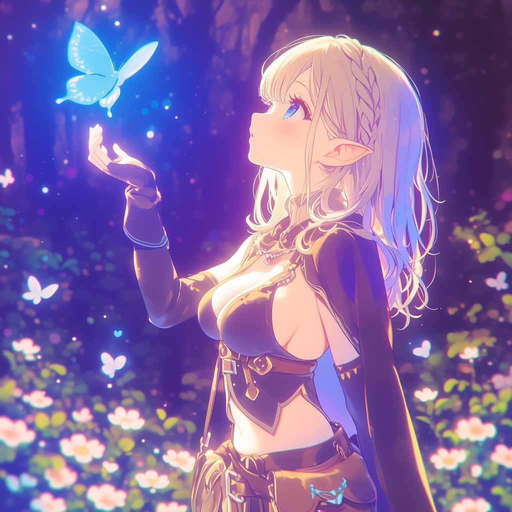 エルフの少女が誘う幻想の世界へ