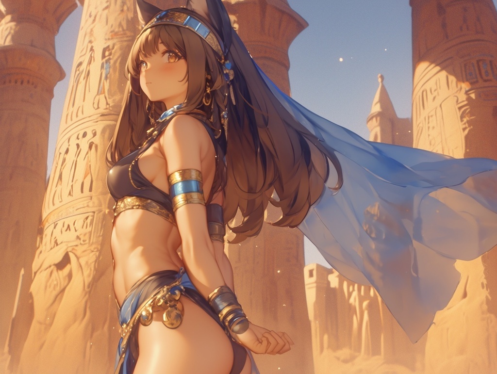 バステトの微笑 ~古代エジプト猫の女神たち~