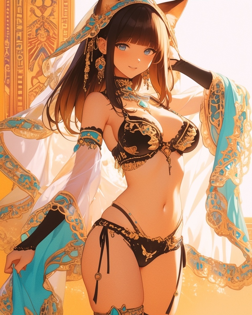 バステトの微笑 ~古代エジプト猫の女神たち~