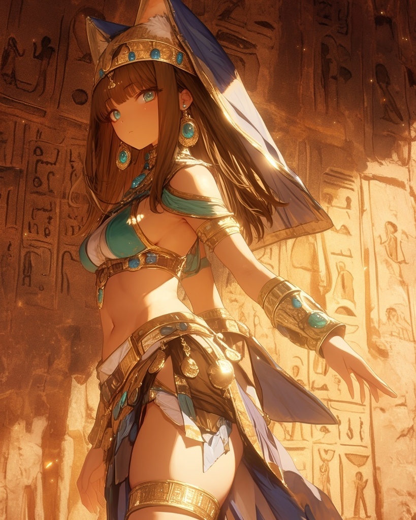 バステトの微笑 ~古代エジプト猫の女神たち~