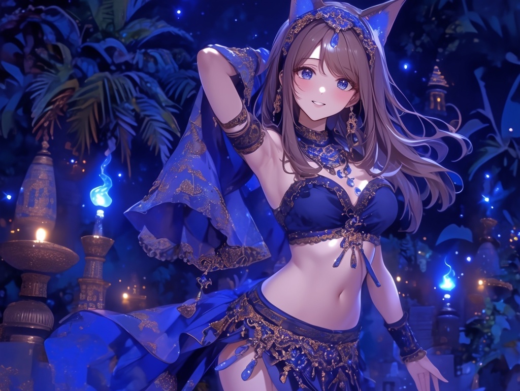 バステトの微笑 ~古代エジプト猫の女神たち~