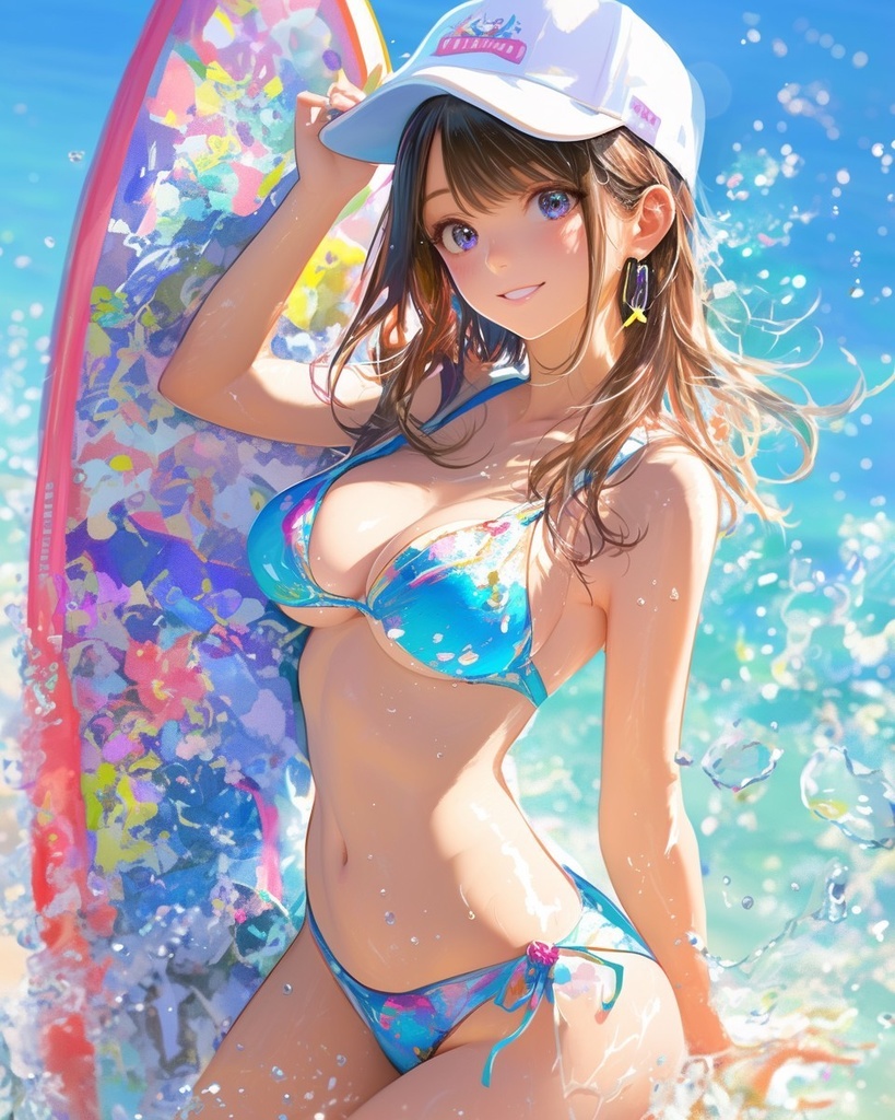 夏色メモリー ~水着の女の子と休日の海~