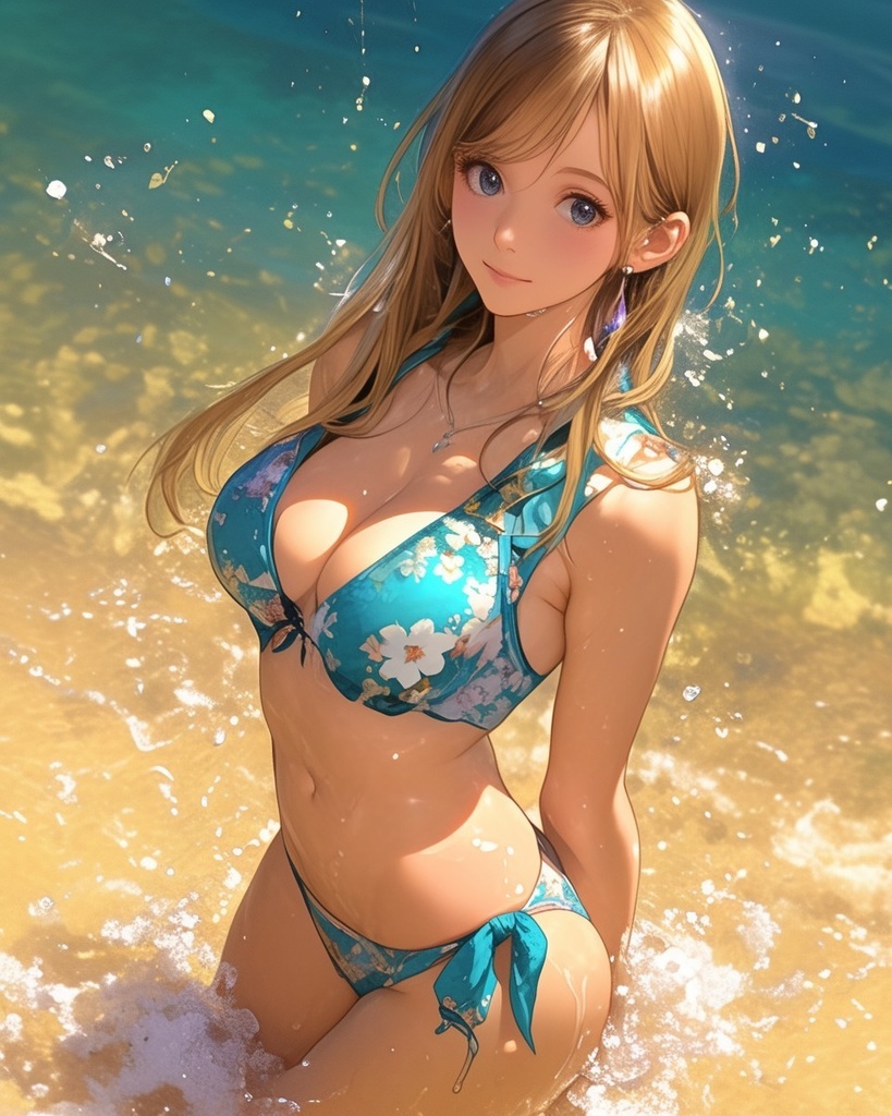 夏色メモリー ~水着の女の子と休日の海~