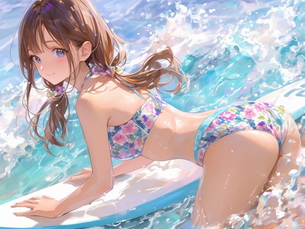 夏色メモリー ~水着の女の子と休日の海~