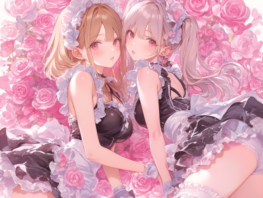 メイド＆ウェイトレス物語 ～かわいい少女たちの働く日常～【400枚セット】