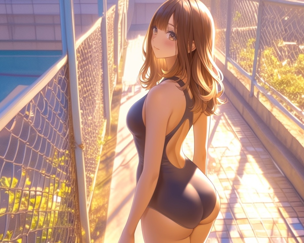 水泳日和 ~スク水&競泳水着の少女たち~