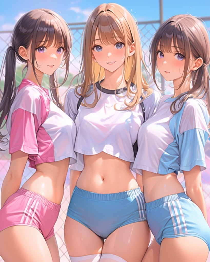 仲良しブルマーフレンズ ~笑顔でブルマー~