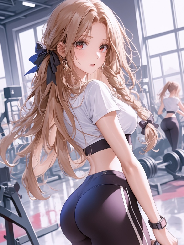 レギンス日和 ~むちむちラインに視線奪われて~