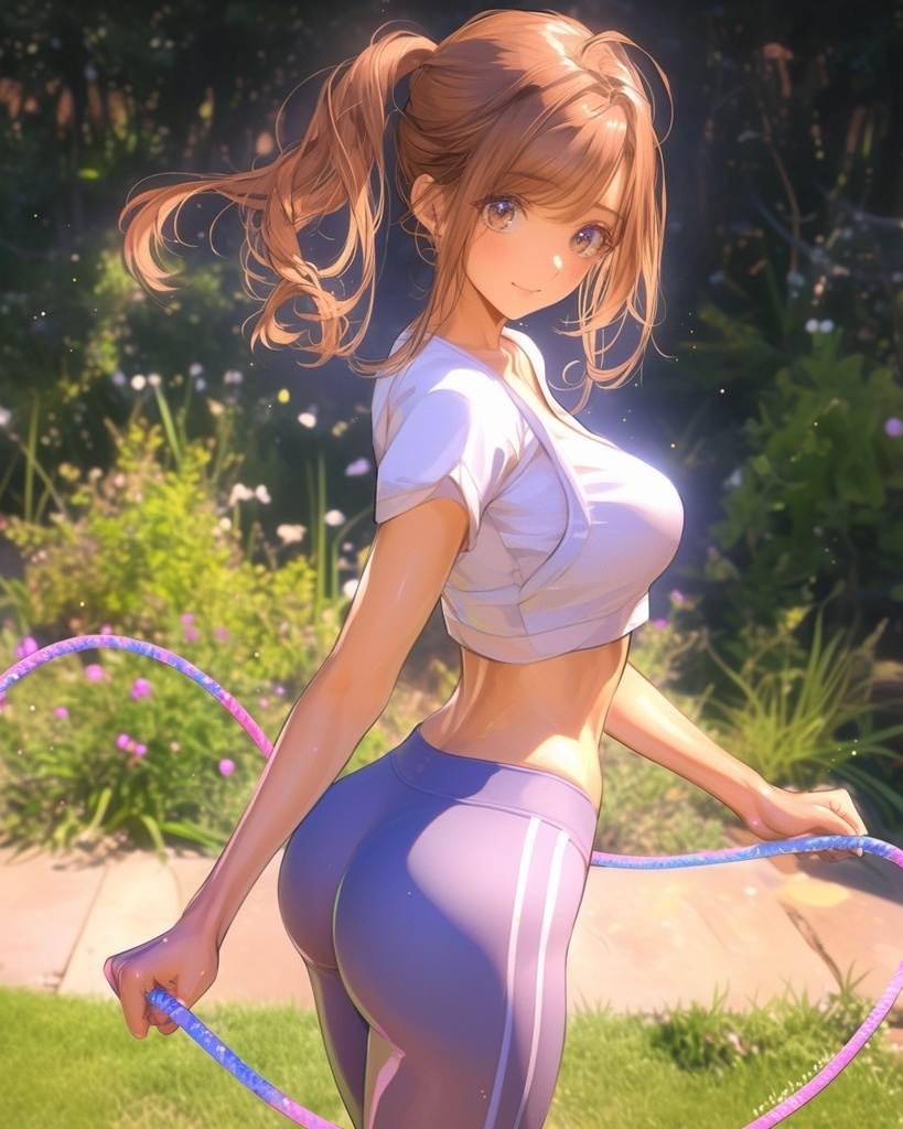 レギンス日和 ~むちむちラインに視線奪われて~