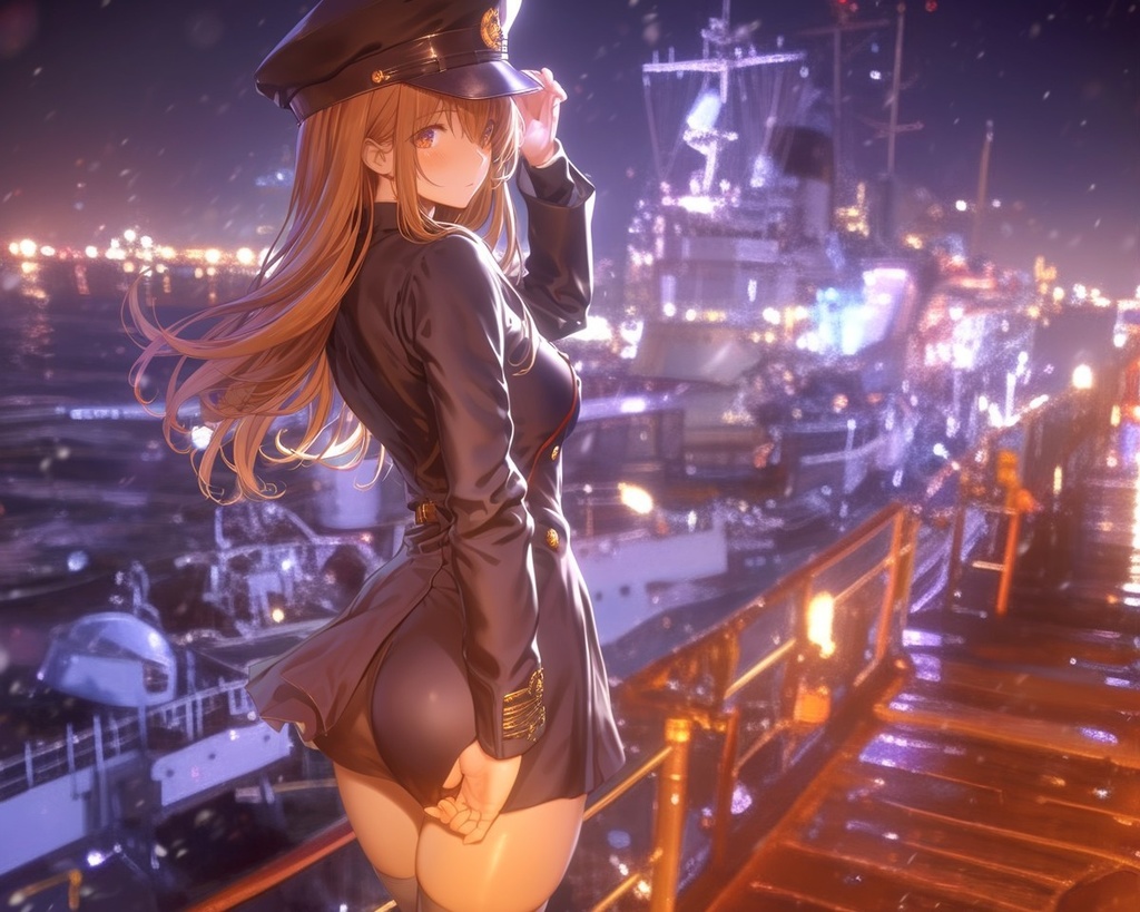 むっちりネイビー