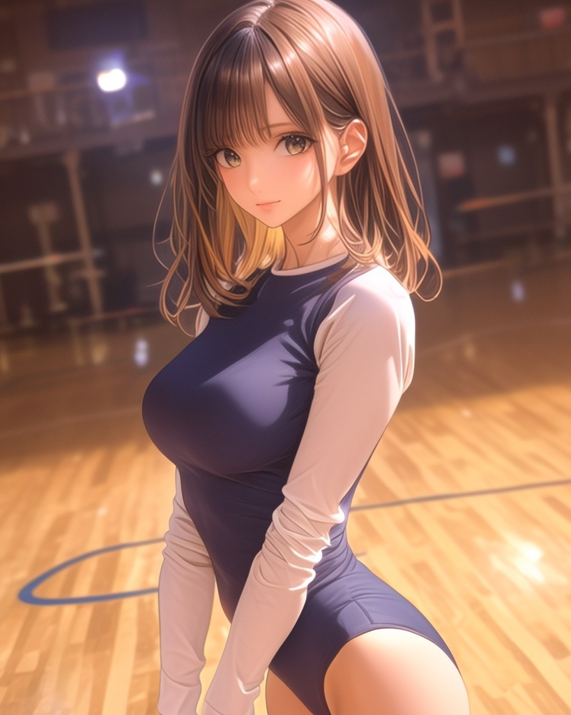 レオタード日和 ~ぎこちないポーズもご褒美~