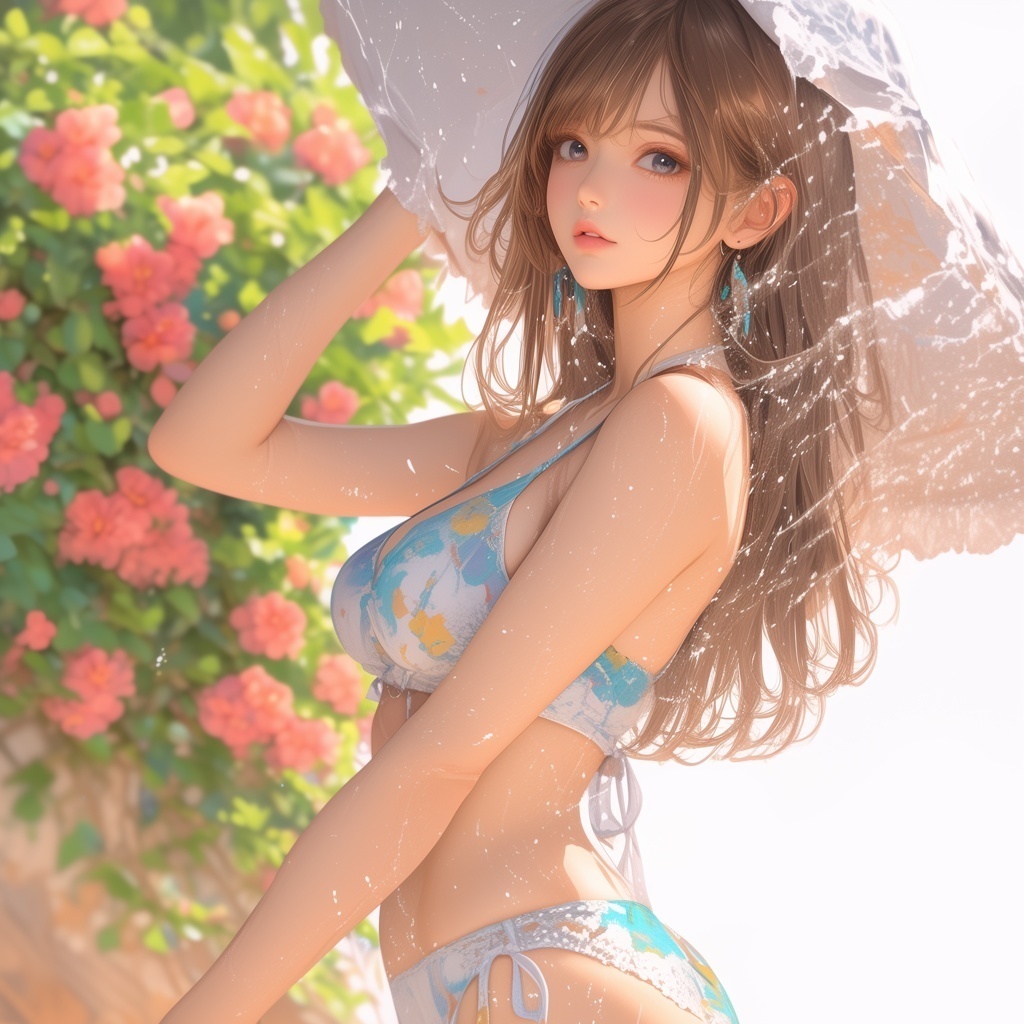 夏色メモリー ~水着の女の子と休日の海~