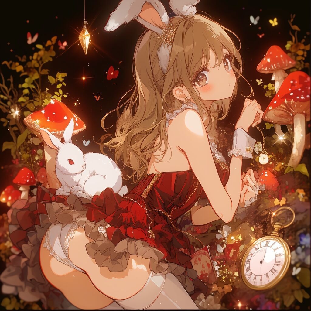 白うさぎが女の子になっちゃったら…あなたはどうする? in 不思議の国のアリス