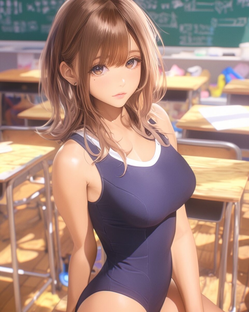 水泳日和 ～スク水＆競泳水着の少女たち～