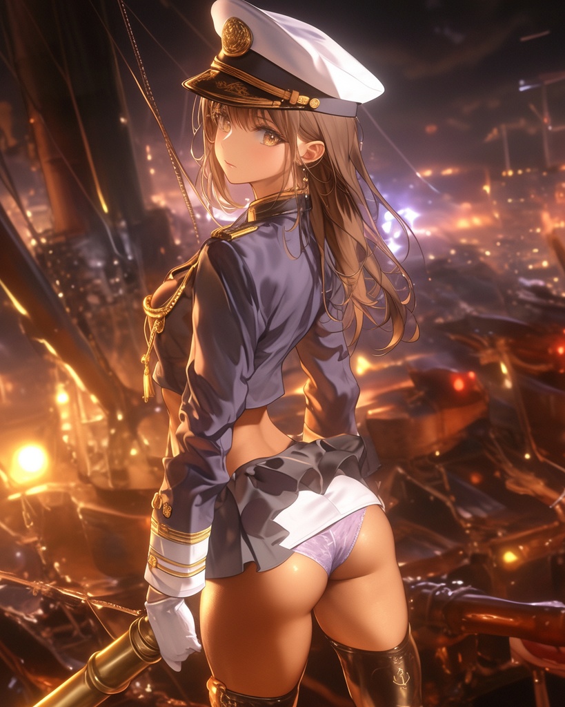 むっちりネイビー