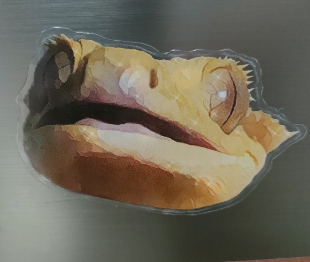 Okakichan クリアステッカー